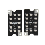 Coppia frecce interne a led posteriori EVOK per VESPA 50 80 100 125 PK S SS AUTOMATICA S ELETTRONICA lampeggiatore 12 volt r.o. 216784 216785 218776 218775 217543