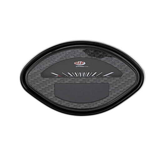 SIP 50000760 2.0 CARBON LOOK VESPA 125 150 160 180 GT VBA VBB GL GS SPRINT SS compteur de vitesse en forme de coquille cadran noir LCD noir 20 fonctions numérique analogique