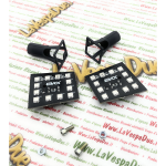 Coppia frecce interne a led posteriori EVOK per VESPA PX PE 80 125 150 200 ARCOBALENO MY ELESTART lampeggiatore 12 volt