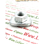 Radmutter mit Unterlegscheibe Sattel für APE 220 MP P501 P601 CAR P2 P3 VESPA CAR ACMA original PIAGGIO ro 108213 1082135 Felge