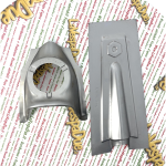 Buggitter Buglenkerabdeckung Blech Sechseck Emblem VESPA 50 90 125 SS NLR ET3 PRIMAVERA ELESTART Hupenhalter 3 Löcher