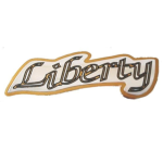 Targhetta resinata anteriore  LIBERTY 