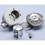 Groupe thermique POLINI 140.0231 pour VESPA PX PE 200 Ø 68,5 mm en aluminium