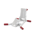 Cavalletto bloccaruota STEADYSTAND SCOOTER per trasporto VESPA PX SPRINT GS SS VBB VNB LAMBRETTA per pneumatici con diametro da 10 a 13 pollici e larghezza da 80 a 120 mm carrello rampa camper garage furgone