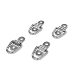 Kit di ganci supporti D-RING 4 guide di fissaggio per trasporto VESPA PX SPRINT GS SS VBB VNB LAMBRETTA moto carrello rampa camper garage furgone