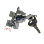 Cerradura de dirección VESPA 125 de 1951 a 1957 150 de 1954 a 1956 GS VS1 1955 ro 020456 profundidad de placa 20 mm