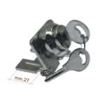 Cerradura de dirección VESPA 150 GS VS1 de 1956 a 1961 VESPA 150 VB1T 1955 ro 060727 profundidad de placa 27 mm