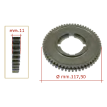 Ingranaggio z 57 1 prima marcia velocità per VESPA 180 200 RALLY PX PE VSX VSD VSE r.o. 152804 produzione italiana