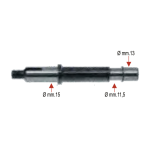 Perno per ingranaggio multiplo albero primario per VESPA PE PX 125 150 200 E P150S 98 MY T5 COSA R.O. 1745151 174515 B015233