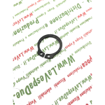 Anneau élastique 18 mm DIN 471 pour tambour de frein avant pour VESPA 80 125 150 200 PX PE première série APE ro 006418