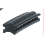 Profilé en caoutchouc pour bandes de plancher VESPA 125 VNA1T VNA2T de 1958 à 1959 VNB1T VNB2T de 1959 à 1961 environ 420 cm de long pour bandes de 14 mm
