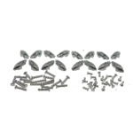 Kit de rivets et bandes pour marchepieds VESPA 125 VNA1T VNA2T de 1958 à 1959 VNB1T VNB2T de 1959 à 1961 pour bandes de 14 mm