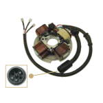 PIAGGIO 4-pole stator with plate for VESPA PK 50 XL RUSH N without electric starter ro 234321