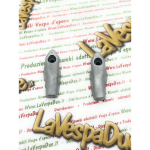 Paire d'embouts de bande externes pour borne de bande de repose-pieds externe droite et gauche VESPA 150 GS VS