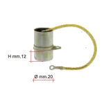 Condensatore rinforzato VESPA 125 U VU1T VM1 VM2 VN1 VN2 150 VL1 VL2 VL3 VB1 VS GS 160 180 SS APE 50 175 MICROFARAD uF 0,34