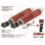 Par de amortiguadores traseros CARBONE SPORT para VESPA 125 150 200 250 300 GT GTV GTS SUPER SPORT regulables en 3 posiciones ro 58503R