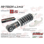 Amortisseur avant CARBONE HI-TECH RS GREY gris pour VESPA 50 90 125 ET3 PK XL NLR SPECIAL PRIMAVERA réglable oléopneumatique