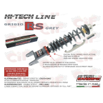 Amortiguador trasero CARBONE HI-TECH RS GREY gris para VESPA 50 90 NLR SPECIAL ET3 PRIMAVERA PX PE 80 125 150 200 GT RALLY SPRINT TS VNB VBB PX PE ARCOBALENO T5 regulable oleoneumático