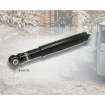 Schwarzer CARBONE-Stoßdämpfer hinten für APE CAR MP 501 P601 V P2 P3 MPV MPM Radstand 390 mm ro 136541 136544 1364514