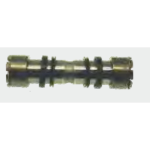 Pasador de control de suspensión delantera para APE CAR con orificios para engrasadores, eje de 84 mm x ø 18 mm, completo con 2 juntas tóricas y 2 retenes de aceite