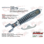 Amortiguador trasero CARBONE gris RS regulable 3 posiciones para VESPA 50 90 125 150 160 180 200 NLR SPECIAL SS PRIMAVERA ET3 SPRINT RALLY GS GL TS PX PE ARCOBALENO