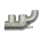 Kit niche aluminium échangeur de chaleur APE 50 P 50 FL2 EUROPA APE 50 CATALYTIQUE APE 50 MIX EURO2 pour silencieux LEOVINCE et POLINI cabine intérieure