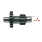 Double reverse gear teeth Z 20 12 axis  20 22 mm for APE MP P501 P 601 TM P602 APE CAR P2 P3 ro 169744 reinforced type