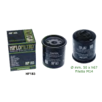 HIFLO Engine Oil Filter for PIAGGIO 125 150 180 200 250 300 BEVERLY LIBERTY MP3 VESPA GT GTV LX S GTS APE ro 82635R 483727