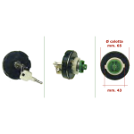 Tappo serbatoio carburante per PIAGGIO APE APE 50 RST MIX 50 r.o. 567076 con serratura e chiavi 