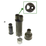 Sdoppiatore cavo gas per VESPA 50 ET2 LX LXV PRIMAVERA S SPRINT scooter PIAGGIO APE GILERA APRILIA applicazioni varie accelleratore r.o. 269571