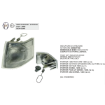 Fanale freccia anteriore sinistra SIEM PIAGGIO PORTER direzione r.o. 81520-87Z05 815208Z05000 dal 1998 al 2007