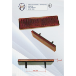 Catarifrangente SIEM catadriotto per fanalino posteriore 90 x 25 mm per PIAGGIO GILERA r.o. 291081 638745