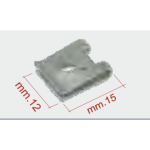 Elastic plate 15.5 x 12 for self-tapping screw  4.8 mm fixing engine cover fan cover for VESPA 50 90 125 PK APE ET3 PRIMAVERA 1 piece ro CM017413 008112