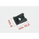 Spring plate 10.5 x 8 for self-tapping screw  2.9 mm horn fixing for VESPA 50 90 125 PK APE ET3 PRIMAVERA 1 piece ro 008088