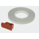 Adesivo bianco rinfrangente rotolo 5 mm x 6 metri per cerchi ruota carrozzeria ed applicazioni varie decorazione adesiva catarinfrangente