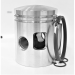 PISTONE GOL PER PIAGGIO PIAGGIO 150 APE E1 400 1965 Motocarro spinotto 16 mm miscela al 2% motociclo motocarro tre ruote