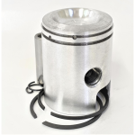 PISTONE GOL per PIAGGIO 50 SI CIAO HERON BOXER BRAVO GRILLO ECOLOGICO CATALIZED spinotto 10 mm anno 1978-1994 con miscela al 2%