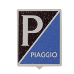 PIAGGIO emblem shield for VESPA 125 GT SPRINT SUPER 150 VBA VBB GL GS SPRINT SUPER 160 GS 180 SS in adhesive aluminium 37 X 47 mm ro 080349