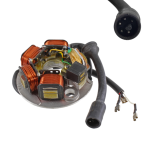Statore supporto bobine per VESPA PK 50 125 APE 50 FL FL2 RST MIX FL3 EUROPA r.o. 497651 199500 3 faston 5 attacchi