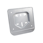 Porta targa in plastica cromato VESPA 50 L R N PK HP XL SPECIAL Ciclomotore PIAGGIO CIAO SI BRAVO BOXER e scooter targhe a 6 cifre minicar misure cm. 14x12 in polipropilene