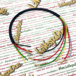 Kit cavetti fili per ripristino statore volano impianto elettrico VESPA PX ARCOBALENO avviamento elettrico