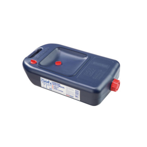 Tanica per cambio dell'olio per VESPA LAMBRETTA APE E SCOOTER 10 litri 57x32x13