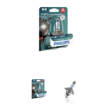 PHILIPS H4 X-TREME VISION 12V 60/55W halogen lamp bulb P43T socket with quartz glass Ref.Philips: 12342XV+B1
