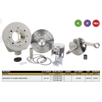 PINASCO 25361002 kit de conversion en aluminium VESPA 125 150 200 80 PX PE COSA TS 190 cc course longue 60 mm 25032941 + 25080826