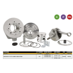 OFFRE SPÉCIALE PINASCO 25361003 kit de conversion aluminium VESPA 125 150 VNB VBB GL GTR SPRINT VELOCE GT GTR TS 190 cc course longue 60 mm 25032942 + 25080902