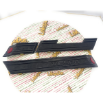 Jeu de bandes de pare-chocs adhésives noires en caoutchouc VESPA 50 90 125 SPECIAL PRIMAVERA ET3 protections de pare-chocs garde-boue et capots moulures de carrosserie