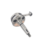 GORI Kurbelwelle 60 mm Hub für INNOCENTI LAMBRETTA 125 150 200 Pleuel 107 mm großer Schwungradkegel auch auf kleinen Kegel montierbar 31080362