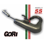 GORI SS Sportschalldämpfer für INNOCENTI LAMBRETTA mit zylindrischem Krümmer für schnelle Tourenmotoren 32560870