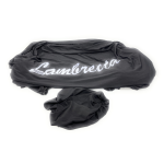 Telo coprilambretta Copri scooter LAMBRETTA NERO antipolvere antigraffio dal 1946 in poi A B C D DL LI TV SX SPECIAL 50 125 150 180 200