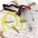 300ml additional tank can for VESPA LAMBRETTA APE AND SCOOTER petrol mixture with petrol tap engine testing on the bench